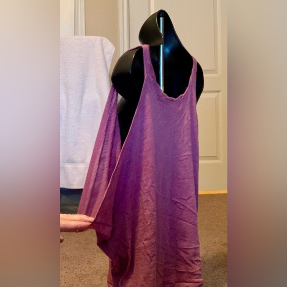 FREE PEOPLE - WE THE FREE - ALKANET PURPLE PEARL TANK TOP - Picture 5 of 10